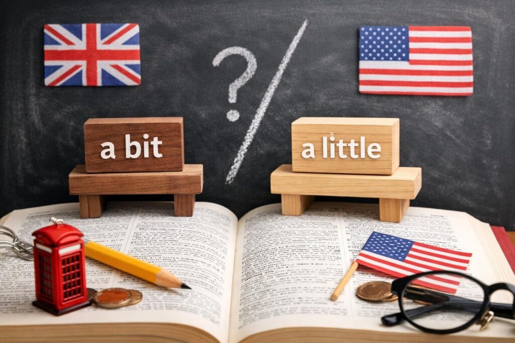 「a bit」と「a little」の違いを徹底解説！ネイティブが使い分ける「ちょっと」の英語表現