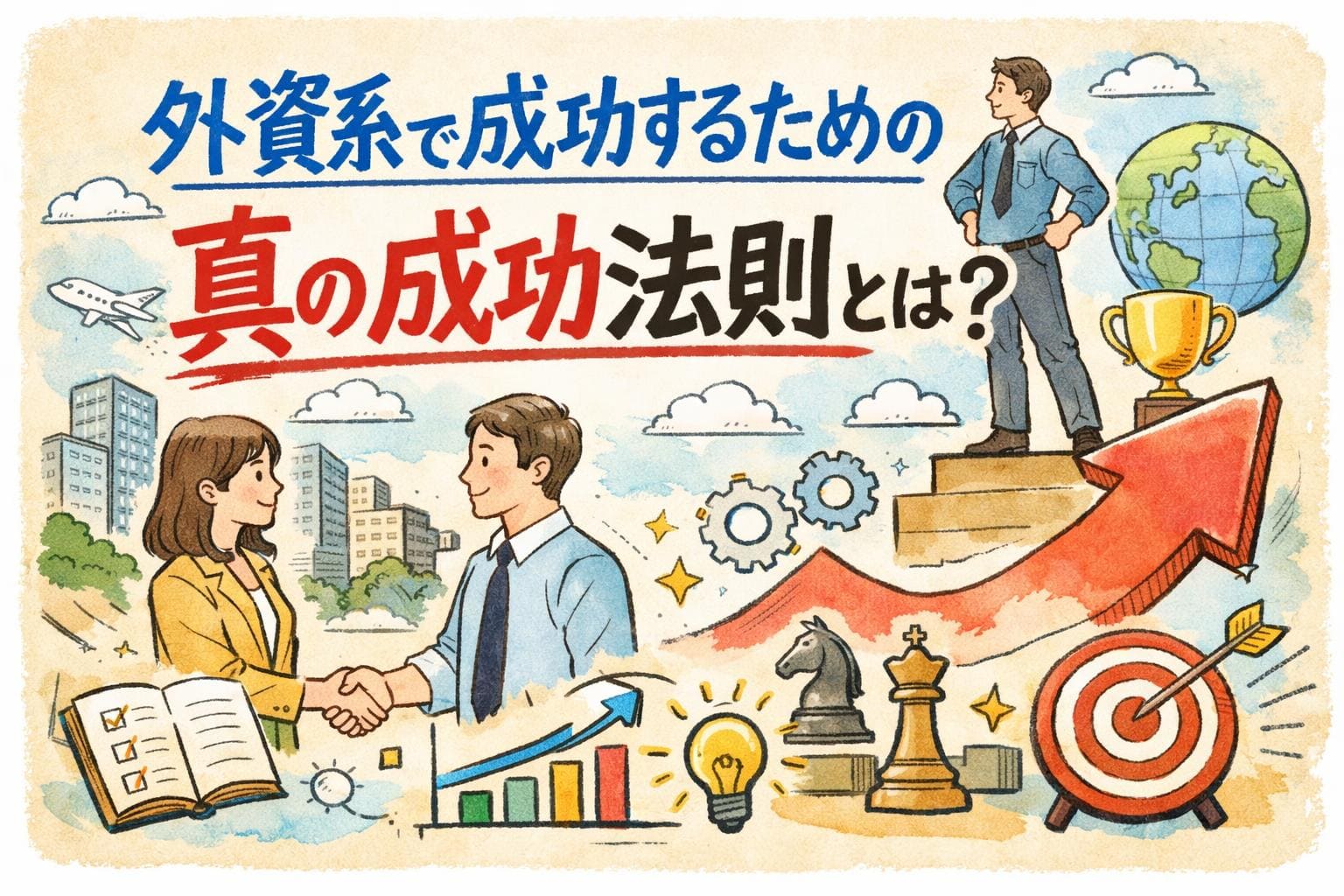 外資で評価される人の特徴5選｜英語より重要なスキルを解説